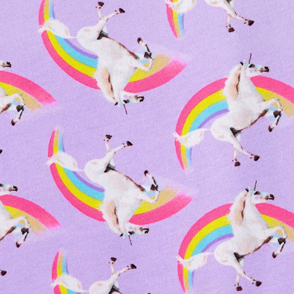 Carter's Girl's Unicorn Rainbow Graphic Print Fleece Crew Neck Sweatshirt 14 - Picture 2 of 5